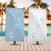 Aperturee - Aperturee Personalized Bachelorette Beach Towel for Bridal Shower